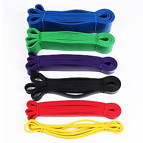 Thể dục băng tần cao su dải unisex cm yoga đàn hồi vòng lặp extender yoga kéo dây cho tập thể dục tập thể dục Color: 2080 45 6.4MM