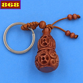 Combo 3 móc chìa khóa hồ lô 3D