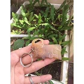 Móc treo chìa khóa 12 con giáp bằng sừng Độc Lạ - Đẹp mắt