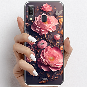 Ốp lưng cho Samsung Galaxy A30, Samsung Galaxy A31 nhựa TPU mẫu Hoa hồng
