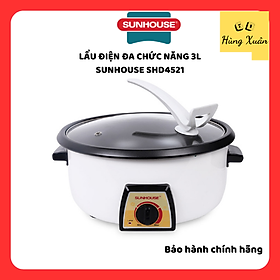 Nồi Lẩu Điện Sunhouse KM Birthday Tiki SHD4521 (3L) - Hàng chính hãng