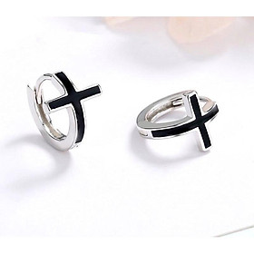 Khuyên tai nam nữ, bông tai bạc cá tính phong cách Hàn Quốc Minh Thoa Jewelry