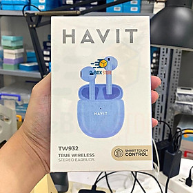 Tai Nghe Không Dây TWS HAVIT TW932 Bluetooth 5.2 Âm Bass Tăng Cường, Driver 13mm - Hàng Chính Hãng