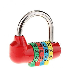 3X Combination Lock, 4-Digit Combination Padlock Set for Employee/ Gym or Sports