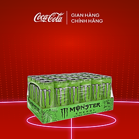 Lốc 24 Lon Nước Tăng Lực Giải Khát Monster Energy Ultra Paradise 355ml/Lon Sale 7.7 Coca-Cola Official Store