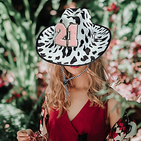 cow Cowboy Hat Cowgirl Hat Women Cowboy Hat Cow Hats for Fancy Dress Dress up