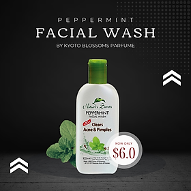 Sữa rửa mặt kháng viêm giảm mụn Peppermint Facial Wash 100ml