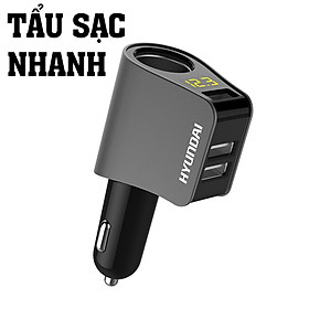 Tẩu sạc ô tô sạc nhanh điện thoại di động - D1621