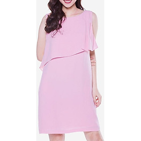 Đầm Sát Nách Tà Ngực DDY3753HN - Hồng Nhạt