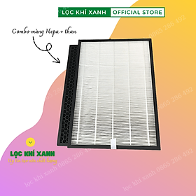 Mua Màng lọc không khí cho Vsmart 30LA5300  cho Vsmart 35LA5400 – Màng Hepa và màng Carbon giá rẻ - Chất lượng cao. Hàng nhập khẩu - Combo m��ng hepa+than 5400