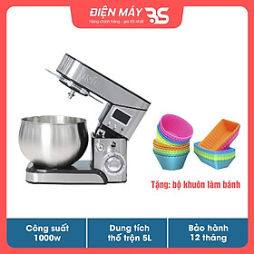 Máy nhồi bột chuyên dụng đa năng UNIE EM5 1300W - Hàng chính hãng