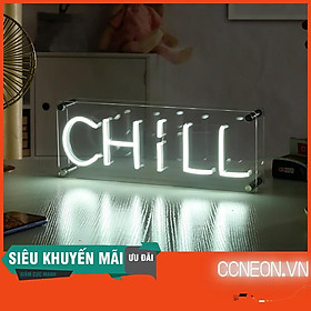 Mua Đèn Để Bàn Neon Chữ Chill