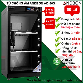 Mua Tủ chống ẩm 50 lít Andbon AD-50C  AD-50S  Hàng chính hãng