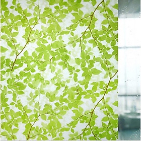 Mua Decal dán kính lá xanh khổ 90cm
