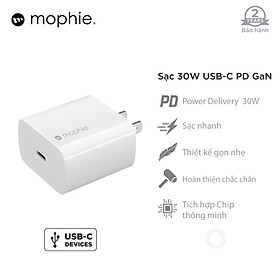 Mua Sạc nhanh Mophie Power Delivery 30W USB-C GaN - Hàng chính hãng