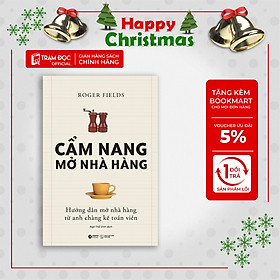 Hình ảnh sách Trạm Đọc Official | Cẩm Nang Mở Nhà Hàng