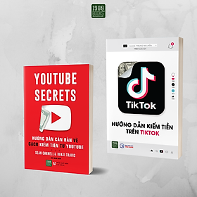 [Download Sách] Combo 2 cuốn: Hướng dẫn kiếm tiền trên Tiktok + Hướng Dẫn Căn Bản Cách Kiếm Tiền Từ Youtube