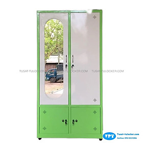 Mua Tủ quần áo 2 ngăn  tủ sắt quần áo  tủ quần áo  tủ sắt đựng quần áo