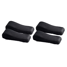 4x  Memory Foam Armrest Pads Cushion Arm Rest Cover Soft Comfortable