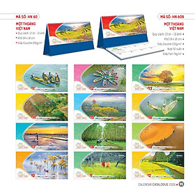 Lịch Bàn Năm Mới 2026 - Lịch Để Bàn - Lịch Hoa Niên