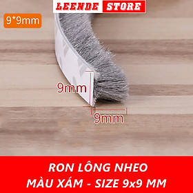 Mua Ron lông nheo  gioăng sợi lông dán khe hở khung cửa ngăn bụi côn trùng  gió lùa