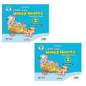 Bộ sản phẩm Tiếng Anh Happy Hearts 2 - Student's Book & Workbook ((sách bài học và bài tập)