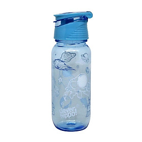 Bình Nước Nhựa Space Adventure CLEVER HIPPO WB01 BLUE