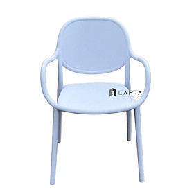 Mua Ghế ăn thân nhựa CC1586-S Nội thất Capta Ghế nhựa PP đúc nguyên khối có tay tựa dùng ngoài trời có mái che hcm