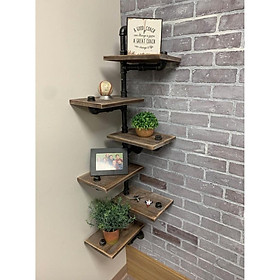 Mua Kệ ống nước trang trí góc tường  kệ ống nước 5 tầng mini trang trí góc tường quán cà phê  phòng khách  nhà đ