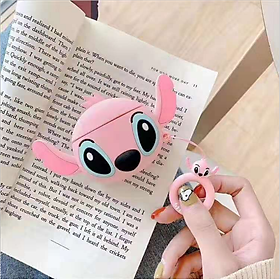 Mua Vỏ bảo vệ bao đựng tai nghe không dây bluetooth bằng silicon cho airpod 1/2/pro - Thú Tai