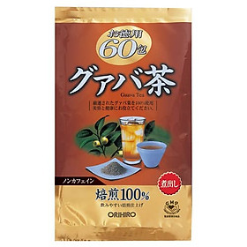 Trà ổi Guava Hiệu Orihiro 120g(2g*60 gói) - Tặng túi zip 3 kẹo mật ong Senjaku