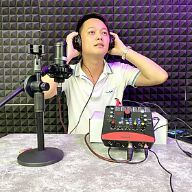 Micro Thu Âm Chuyên Nghiệp - Combo Bộ Thu Âm Livestream Takstar PC-K320 + Soundcard Icon Upod-Pro Chuyên Nghiệp, Cực Hay Hàng Chính Hãng