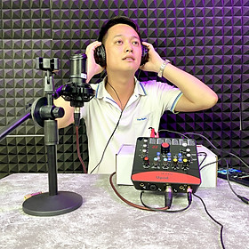 Mua Micro Thu Âm Chuyên Nghiệp - Combo Bộ Thu Âm Livestream Takstar PC-K320 + Soundcard Icon Upod-Pro Chuyên Nghiệp  Cực Hay Hàng Chính Hãng