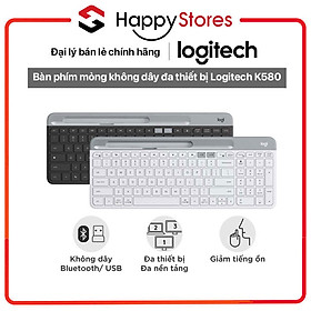 Mua Bàn phím mỏng không dây đa thiết bị Logitech K580 - HÀNG CHÍNH HÃNG