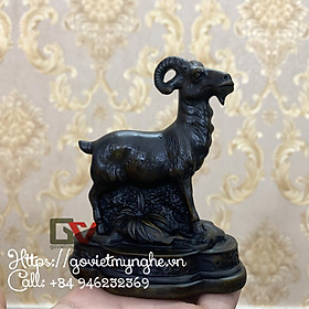 Mua Tượng Đá Trang Trí Dê Phong Thủy - Đá Màu