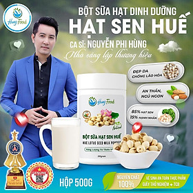 Bột Sữa Dinh Dưỡng Hạt Sen Huế - Hộp 500g - Hung Foods