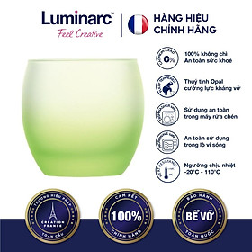 Bộ 2 Ly Thấp Thuỷ Tinh Luminarc Salto Frost Lime 320ml -  LUSAQ3180