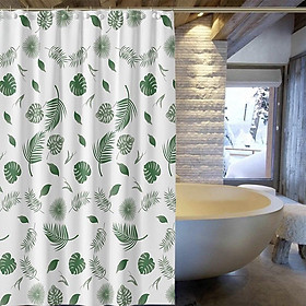 Mua Rèm phòng tắm PEVA không thấm nước họa tiết Lá Dương Xỉ
