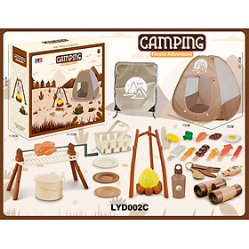 Bộ Đồ Chơi Mô Phỏng Cắm Trại cho Bé khám phá Camping Kids Forest Adventure