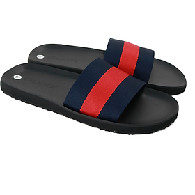 Dép quai ngang nam GIAVY - TL488 Xanh đỏ