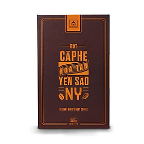 Bột Cà Phê Hòa Tan Yến Sào NY - Hộp 20 gói 17gram - Nhà Yến Nha Trang