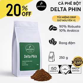 Cà phê bột Perfetto - Delta Phin (250g)