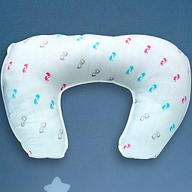 Gối Chữ U MamaRu US-1 (75 x 75 cm) (họa tiết ngẫu nhiên)
