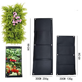 Túi thực vật bức tranh tường, túi đồn điền vườn Xixiran, túi trồng thực vật, túi trồng địa kỹ thuật