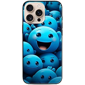 Ốp lưng dành cho Iphone 15 - 15 Plus - 15 Pro - 15 Pro Max - Mặt Xanh - Hàng Chính Hãng