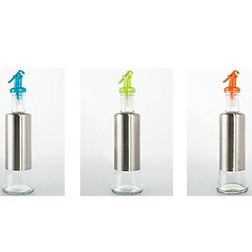 Mua BÌNH ĐỰNG NƯỚC CHẤM - DẦU ĂN INOX -25X6.5cm  320ml