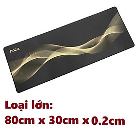 Mua Tấm lót chuột bàn di duột hoco GM22 lớn 80cm x 30cm nhỏ 24cm x 20cm GM30 có đệm lót tay_ Hàng chính hãng