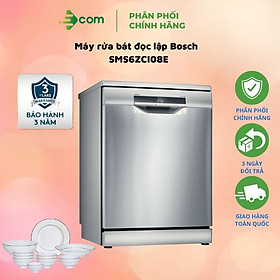 [FREESHIP HCM] Máy Rửa Chén Độc Lập Series 6 Bosch HMH.SMS6ZCI08E - Hàng Chính Hãng