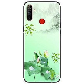 Ốp lưng dành cho Realme C3 mẫu Tranh Sen