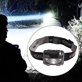 Comfortable Outdoor Headlamp Head Lamp Flashlight Battery Powered Hunting Running Camping Headband Headlight